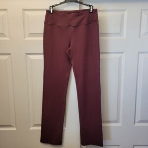 NWT Maroon Bubblelime Athletic Leggings Size M